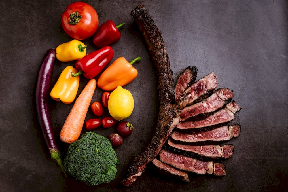 Steaks at Olivia’s Prime feature premium cuts like Wagyu, Black Angus, and USDA Prime